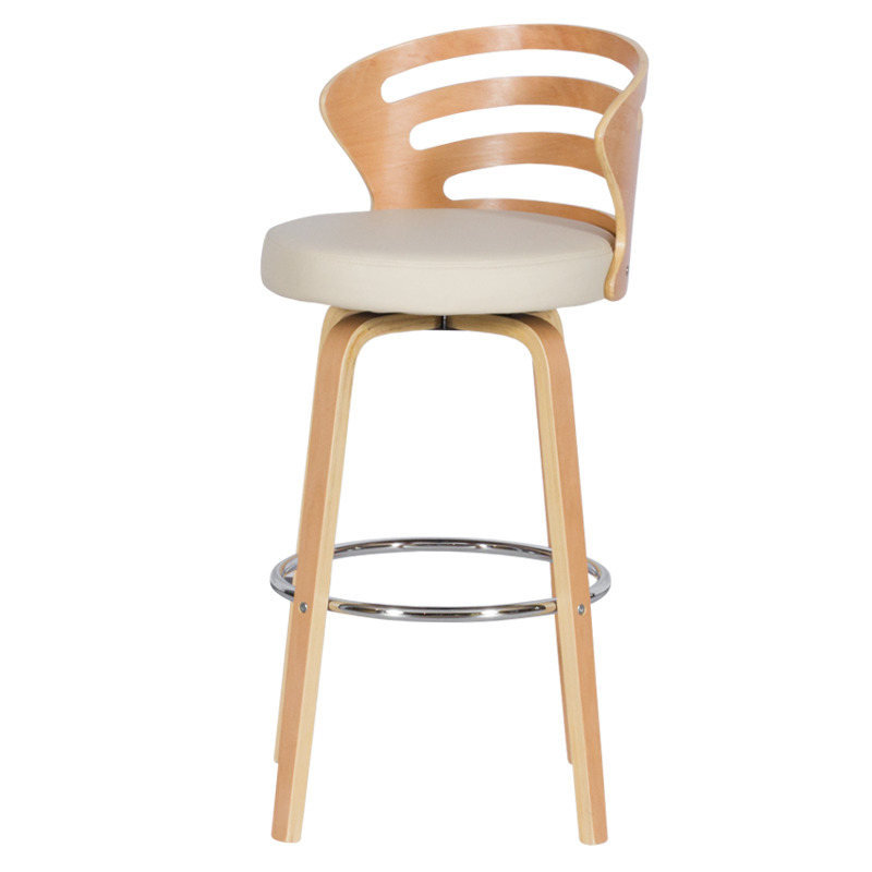 Бар стол Carmen 4041 бук-крем